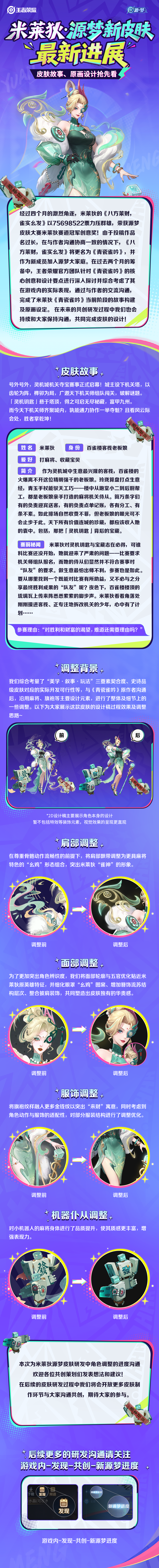 刘禅&米莱狄源梦研发站上线，最新角色形象曝光！