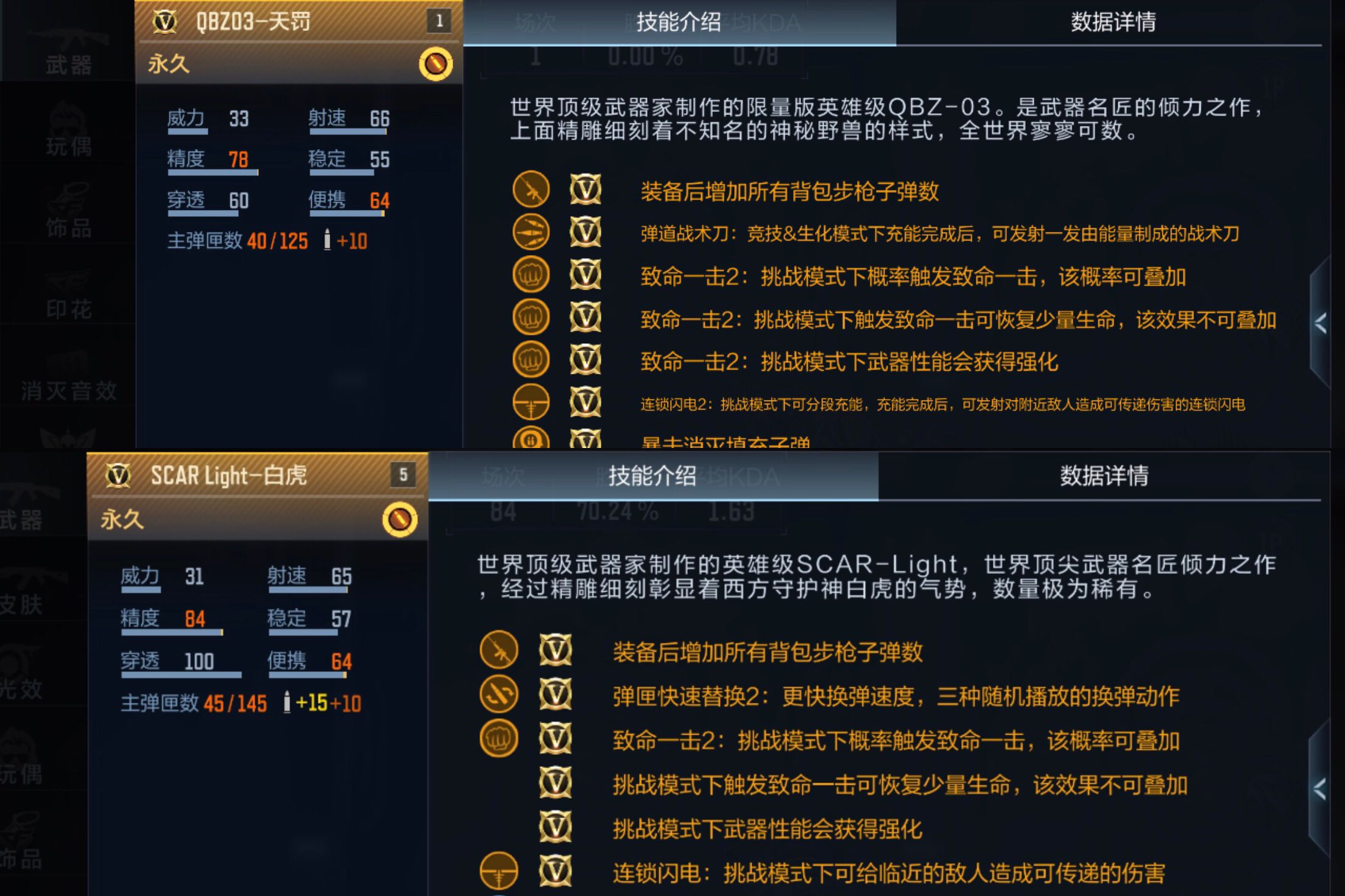 QBZ03-天罚武器评测，它与SCARLight-白虎有什么不同呢？