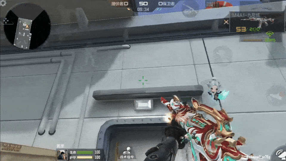 M4A1-九尾狐返场评测，挑战里的极致爆破“除草机”！