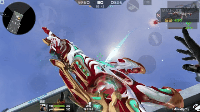 M4A1-九尾狐返场评测，挑战里的极致爆破“除草机”！